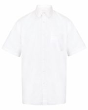 Henbury - H515 - SHORT SLEEVE CLASSIC OXFORD SHIRT - Image 2