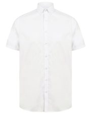 Henbury - H517S - MENS SHORT SLEEVE MODERN OXFORD SHIRT - SLIM FIT - Image 3