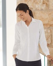 Henbury - H591 - LADIES WICKING ANTI BACTERIAL QUICK DRY LONG SLEEVE SHIRT