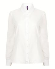 Henbury - H591 - LADIES WICKING ANTI BACTERIAL QUICK DRY LONG SLEEVE SHIRT - Image 2