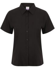 Henbury - H596 - LADIES WICKING ANTI-BACTERIAL POLYESTER QUICK DRY SHORT SLEEVE SHIRT - Image 3