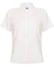 Henbury - H596 - LADIES WICKING ANTI-BACTERIAL POLYESTER QUICK DRY SHORT SLEEVE SHIRT - Image 2