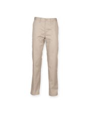 Henbury - H640 - 65/35 FLAT FRONTED CHINO TROUSERS - Image 2