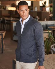 Henbury - H718 - UNISEX ZIP THROUGH CARDIGAN