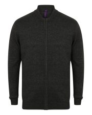 Henbury - H718 - UNISEX ZIP THROUGH CARDIGAN - Image 3