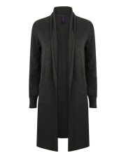 Henbury - H719 - LADIES LONGLINE OPEN CARDIGAN - Image 2