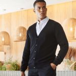 Henbury - H722 - LIGHTWEIGHT V CARDIGAN