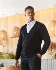 Henbury - H722 - LIGHTWEIGHT V CARDIGAN