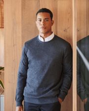 Henbury - H725 - LIGHTWEIGHT CREW NECK JUMPER