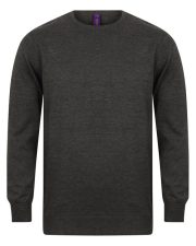 Henbury - H725 - LIGHTWEIGHT CREW NECK JUMPER - Image 2