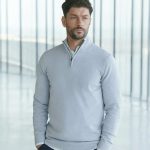 Henbury - H729 - QUARTER ZIP JUMPER