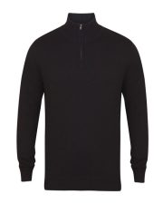 Henbury - H729 - QUARTER ZIP JUMPER - Image 5