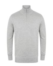 Henbury - H729 - QUARTER ZIP JUMPER - Image 4