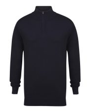 Henbury - H729 - QUARTER ZIP JUMPER - Image 3