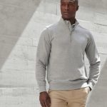 Henbury - H842 - UNISEX SUSTAINABLE 1/4 ZIP SWEATSHIRT