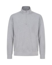 Henbury - H842 - UNISEX SUSTAINABLE 1/4 ZIP SWEATSHIRT - Image 2