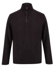 Henbury - H858 - MENS 1/4 ZIP MIRCROFLEECE - Image 3