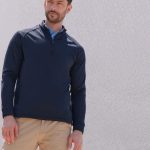 Henbury - H862 - 1/4 ZIP TOP WICKING FINISH