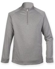 Henbury - H862 - 1/4 ZIP TOP WICKING FINISH - Image 2