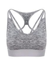 Just Cool by AWDis - JC019 - WOMENS CROSS BACK CROP TOP - Image 3