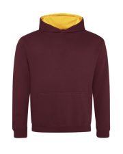 Just Hoods by AWDis - JH003B - KIDS VARSITY HOODIE - Image 3