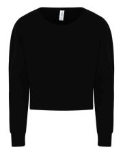 Just Hoods by AWDis - JH035 - WOMENS CROPPED SWEAT - Image 3
