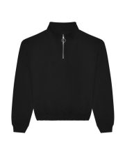 Just Hoods by AWDis - JH037F - WOMENS CROPPED 1/4 ZIP SWEAT - Image 2