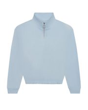 Just Hoods by AWDis - JH037F - WOMENS CROPPED 1/4 ZIP SWEAT - Image 4