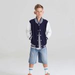 Just Hoods by AWDis - JH043B - KIDS VARSITY JACKET
