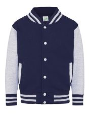 Just Hoods by AWDis - JH043B - KIDS VARSITY JACKET - Image 11