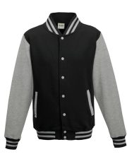 Just Hoods by AWDis - JH043B - KIDS VARSITY JACKET - Image 7