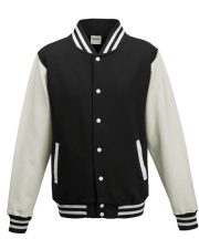 Just Hoods by AWDis - JH043B - KIDS VARSITY JACKET - Image 8