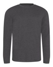 Just Tees - JT002 - LONG SLEEVE TRI-BLEND T - Image 3