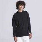 Just Tees - JT019 - OVERSIZE 100 LONG SLEEVE T