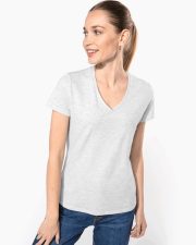 Kariban - KB381- LADIES SHORT SLEEVE V-NECK T-SHIRT
