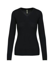 Kariban - KB966 - LADIES V-NECK JUMPER - Image 3