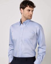 Kustom Kit - KK105 - MENS COPORATE OXFORD L/L SHIRT
