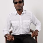 Kustom Kit - KK134 - TAILORED FIT PILOT LONG SLEEVE SHIRT