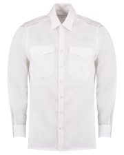 Kustom Kit - KK134 - TAILORED FIT PILOT LONG SLEEVE SHIRT - Image 2