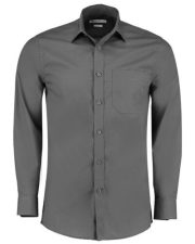 Kustom Kit - KK142 - MENS POPLIN LONG SLEEVE SHIRT - Image 4