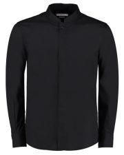 Kustom Kit - KK161 - TAILORED FIT MANDARIN COLLAR LONG SLEEVE SHIRT - Image 2