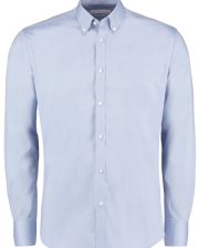 Kustom Kit - KK182 - SLIM FIT STRETCH OXFORD LONG SLEEVE SHIRT - Image 3