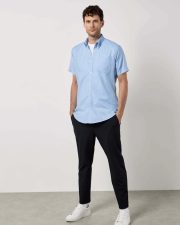 Kustom Kit - KK183 - SLIM FIT WORKWEAR OXFORD SHORT SLEEVE SHIRT