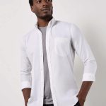 Kustom Kit - KK184 - SLIM FIT WORKWEAR OXFORD LONG SLEEVE SHIRT