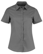 Kustom Kit - KK241 - LADIES TAILORED FIT POPLIN SHORT SLEEVE SHIRT - Image 4