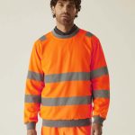Regatta - RG219 - HI-VIS PRO CREW NECK SWEATER