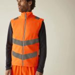 Regatta - RG266 - HI-VIS PRO CONTRACT ABLAZE SOFTSHELL BODYWARMER