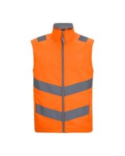 Regatta - RG266 - HI-VIS PRO CONTRACT ABLAZE SOFTSHELL BODYWARMER - Image 2