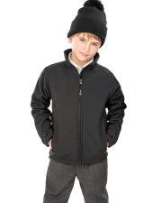 Result - R901B - JUNIOR RECYCLED 2 LAYER PRINTABLE SOFTSHELL JACKET