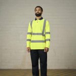 Pro RTX High Visibility - RX715 - HV LONG SLEEVE POLO